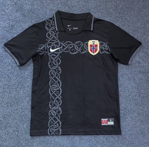 2026 Norway Black Special soccer jersey