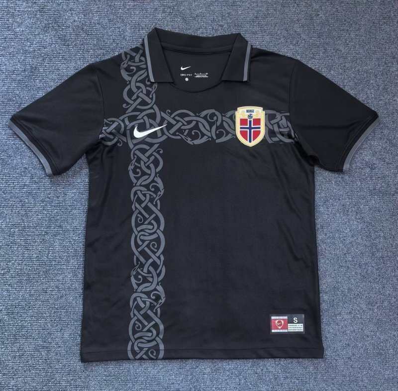 2026 Norway Black Special soccer jersey