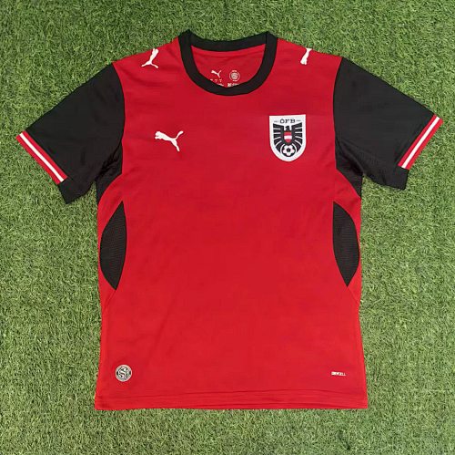 Austria 2026 World Cup home soccer jersey size S-2XL