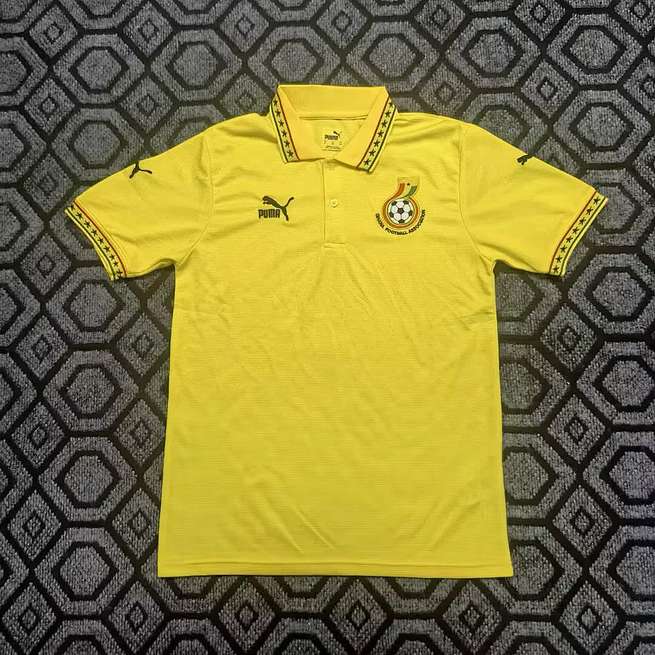 Ghana 2026 special version Yellow soccer jersey