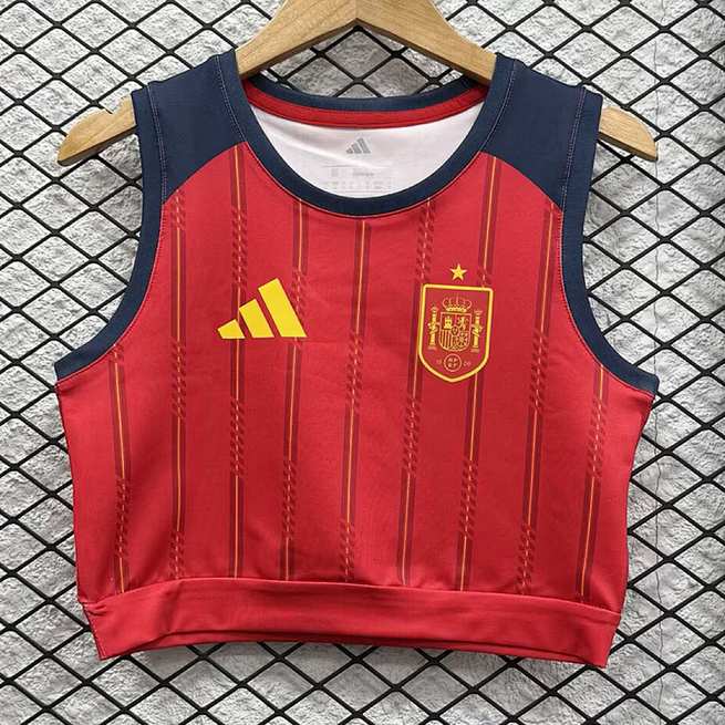 Spain 2026 World Cup Home Girl's Vest size S-XL