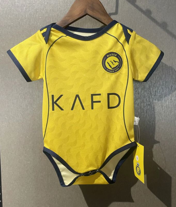 25-26 AL NASSR home baby jersey