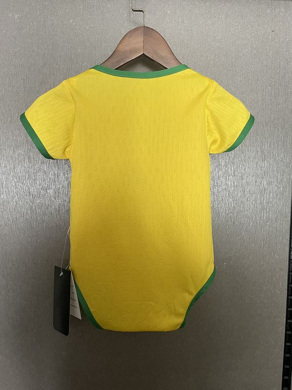 25-26 Brazil home baby Jersey
