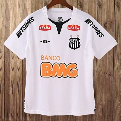 2011 Santos Home retro soccer jersey