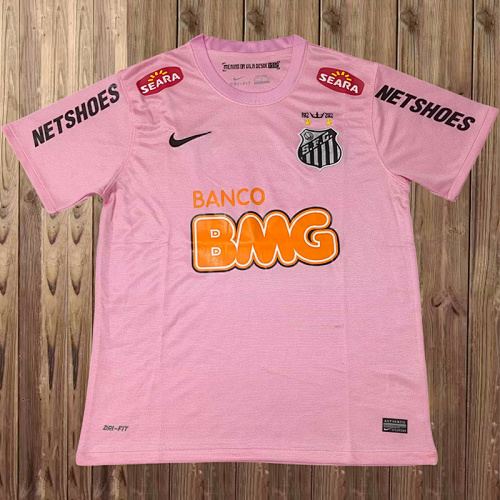 2011-12 Santos Pink retro soccer jersey