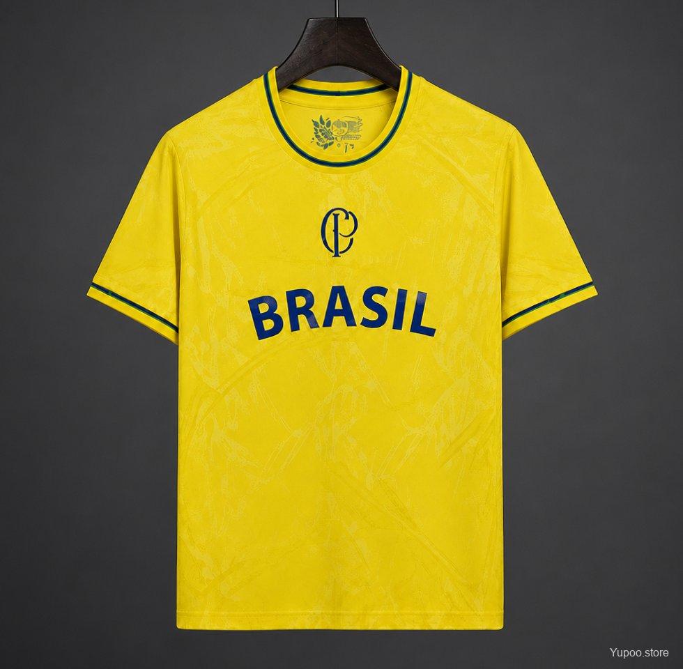 2026 Brazil x Corinthians Special Yellow Jersey