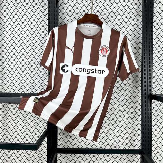 25-26 St. Pauli home soccer jersey