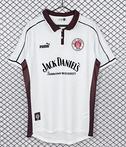 Retro 1999/00 FC St. Pauli home soccer jersey Size S-2XL