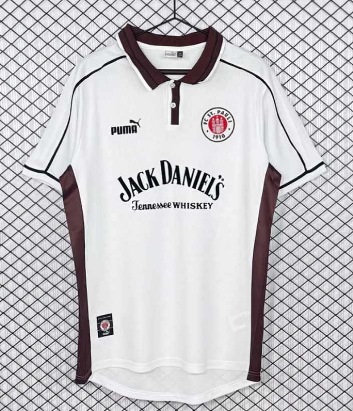 Retro 1999/00 FC St. Pauli home soccer jersey Size S-2XL