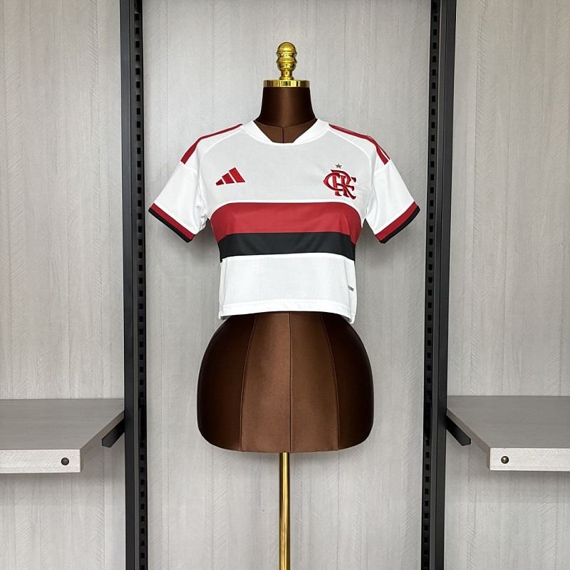Women's Crop Flamengo 2026/27 Away Jersey S-XXL