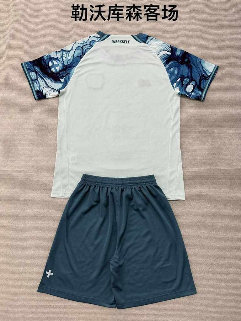2026/27 Bayer 04 Leverkusen Away Kids Kit Soccer Jersey 16-28