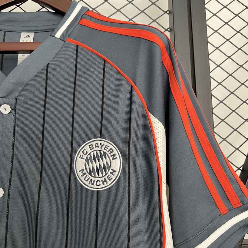 25/26 Bayern Munich Baseball Jersey S-4XL