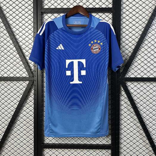 25-26 Bayern blue goalkeeper jersey