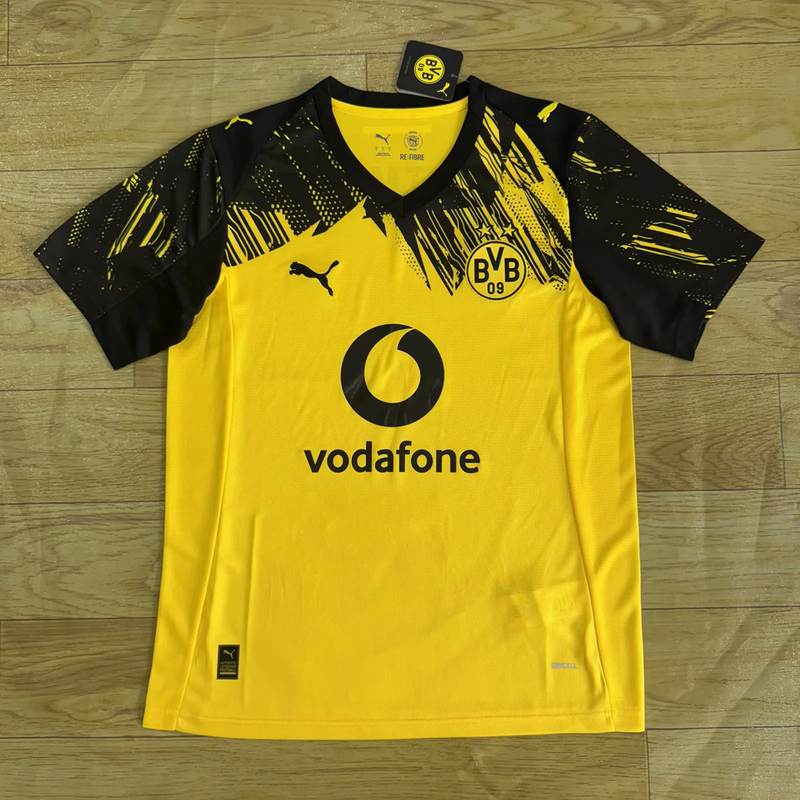 25-26 Dortmund home soccer jersey