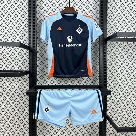 25-26 Hamburger SV Pre-Match Special Shirt Kids Kit