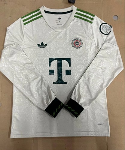Bayern Munich 2025/26 Oktoberfest long sleeves soccer jersey S-2XL