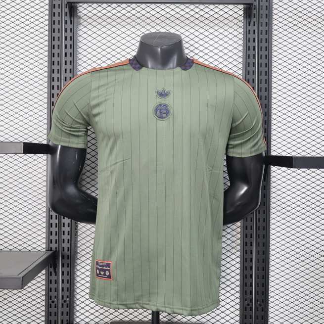 Bayern Munich 2025/26 green retro version jersey size S-2XL