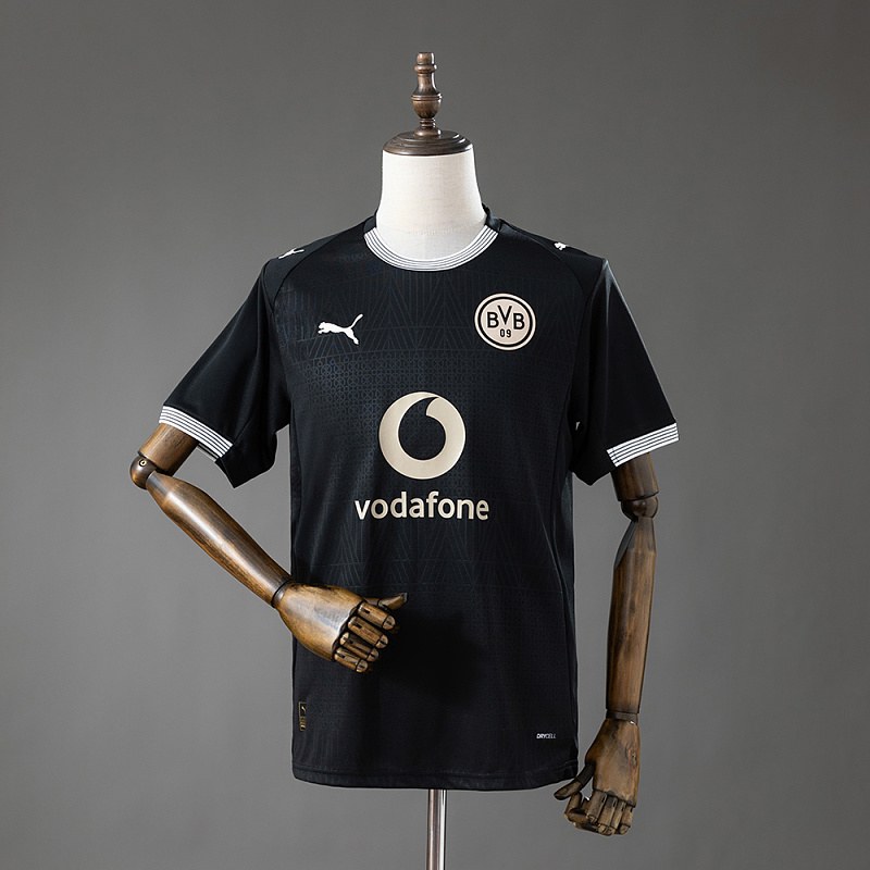 Borussia Dortmund Retro Erde Stadium 100th Anniversary Jersey S-4XL