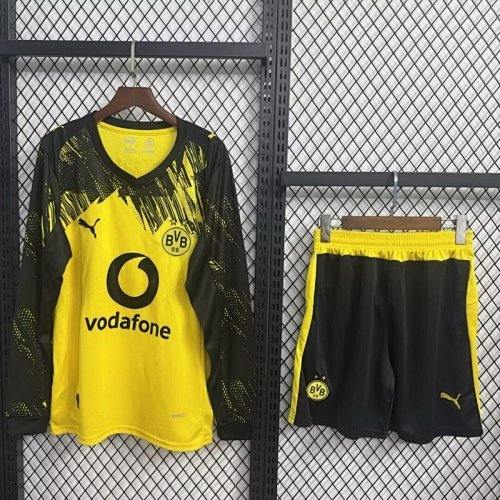 Dortmund 2025/26 home long sleeve uniform size S-2XL