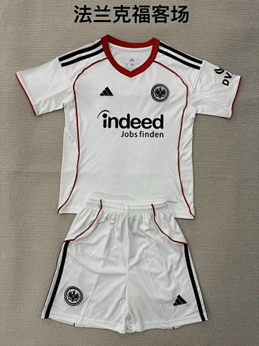 Eintracht Frankfurt 2025/26 Away Kids Kit