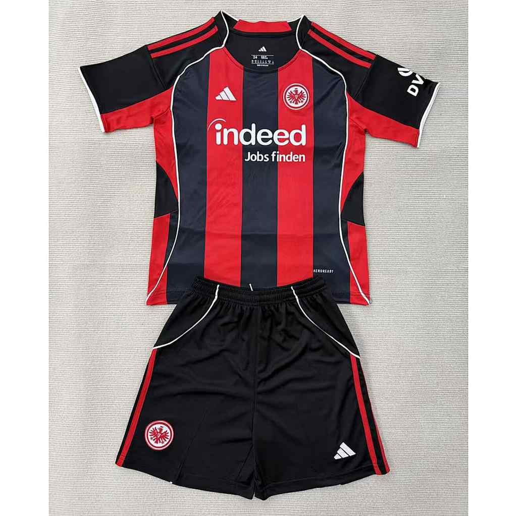 Eintracht Frankfurt 2025/26 Home Kids Kit