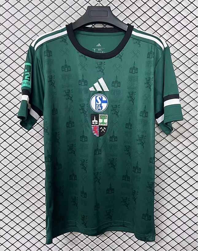 FC Schalke 04 2025/26 Green 150th Anniversary Edition Jersey Size S-4XL