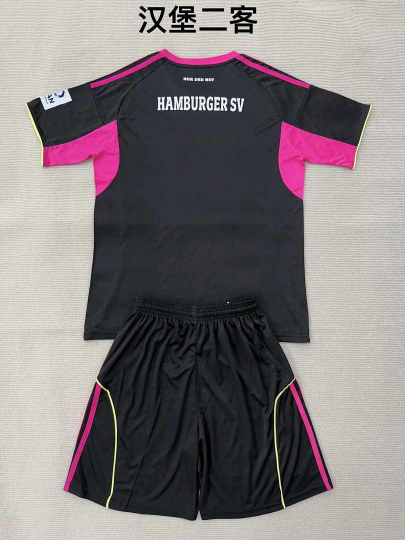 Hamburger SV 2025/26 Third Away Kids Kit