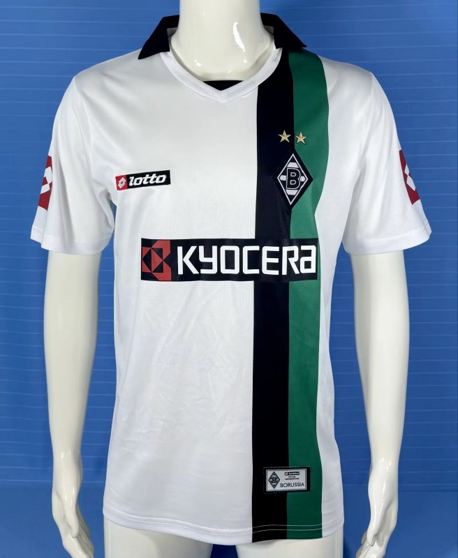 Retro 2008-09 Mönchengladbach home soccer jersey size S-2XL