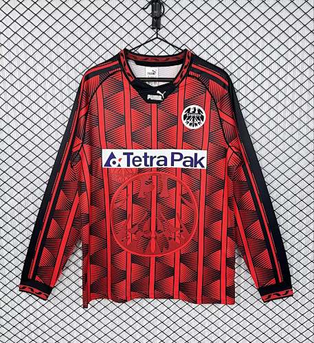 Retro Eintracht Frankfurt 1995/96 Home Long Sleeve Jersey S-XXL