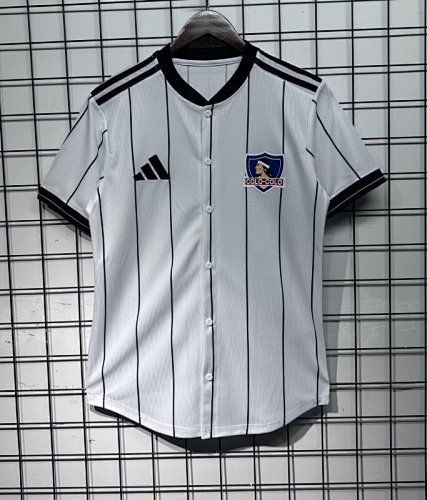 Colo Colo 2025/26 White baseball Jersey
