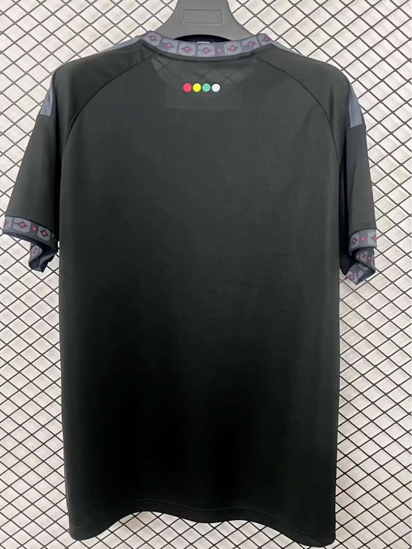 Colo Colo away black soccer jersey size S-4XL