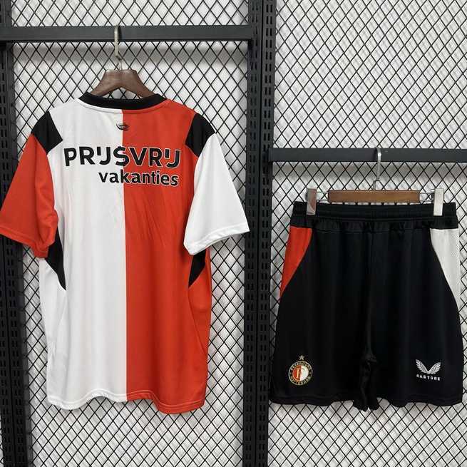 2026/27 Feyenoord Home Soccer Jersey Suit S-2XL