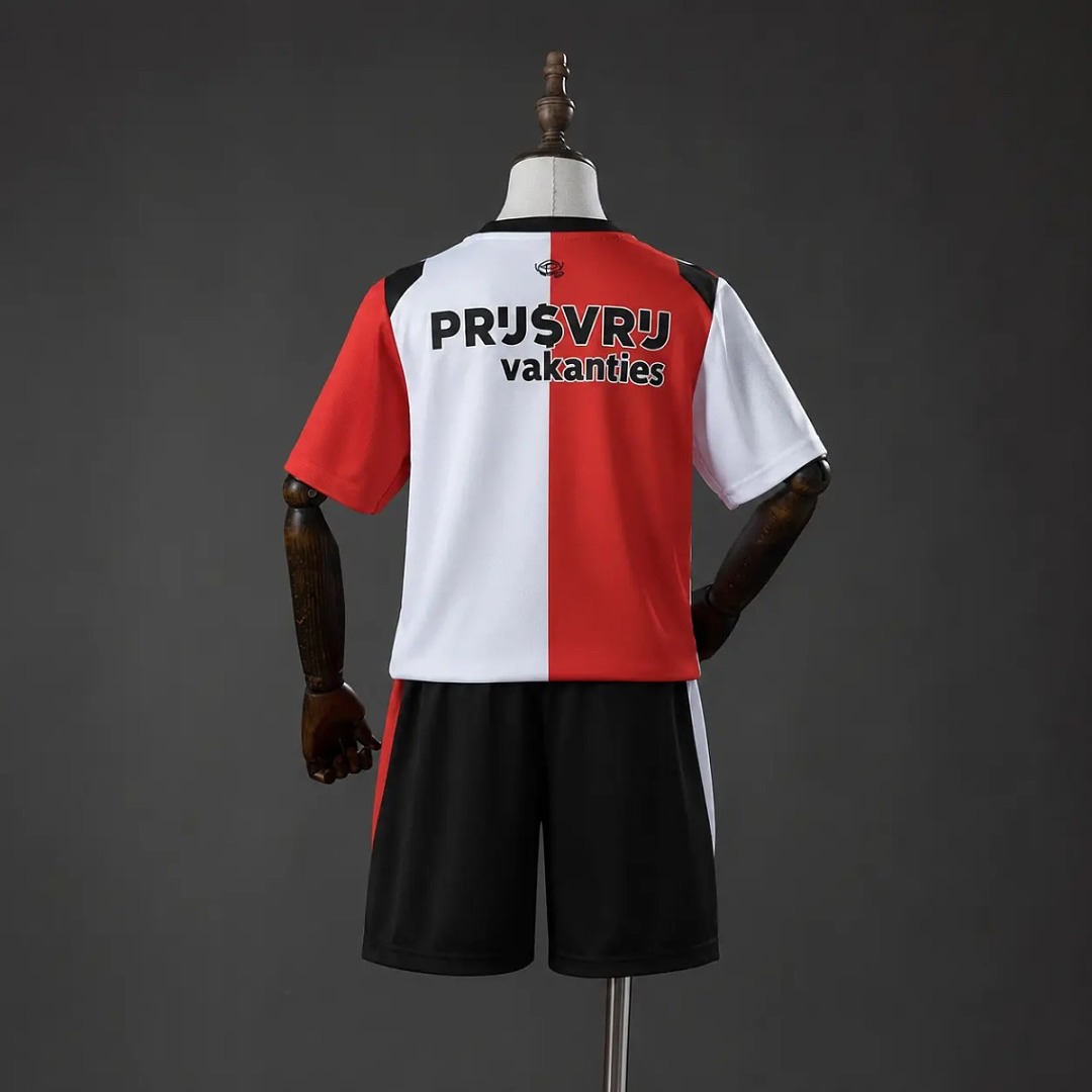 2026/27 Feyenoord Rotterdam Home Kids Kit Soccer Jersey 16-28