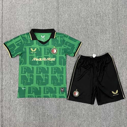 25-26 Feyenoord fourth Away Kid kit
