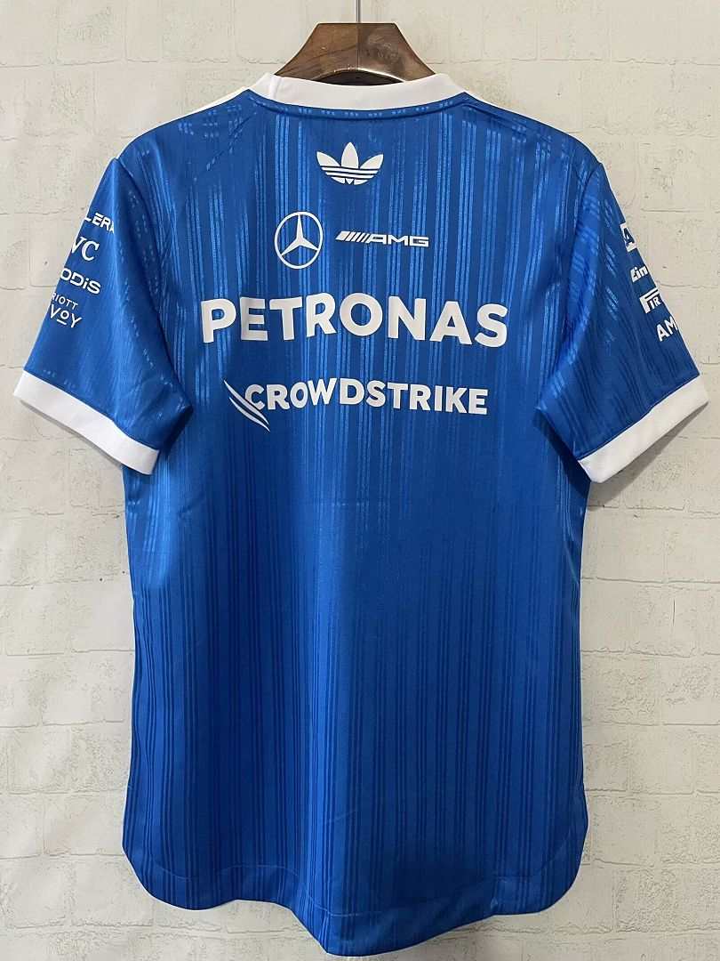 2026 Mercedes Blue F1 Jersey S-5XL