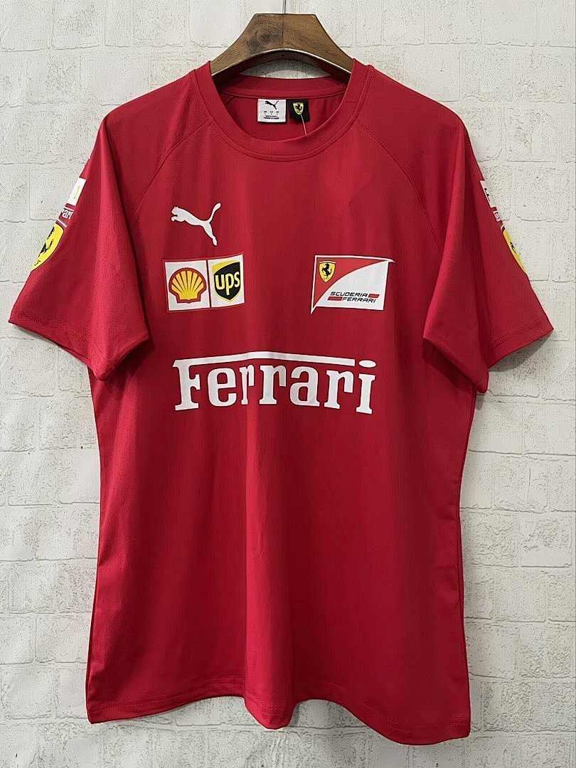 Ferrari 2025 red F1 shirt S-3XL