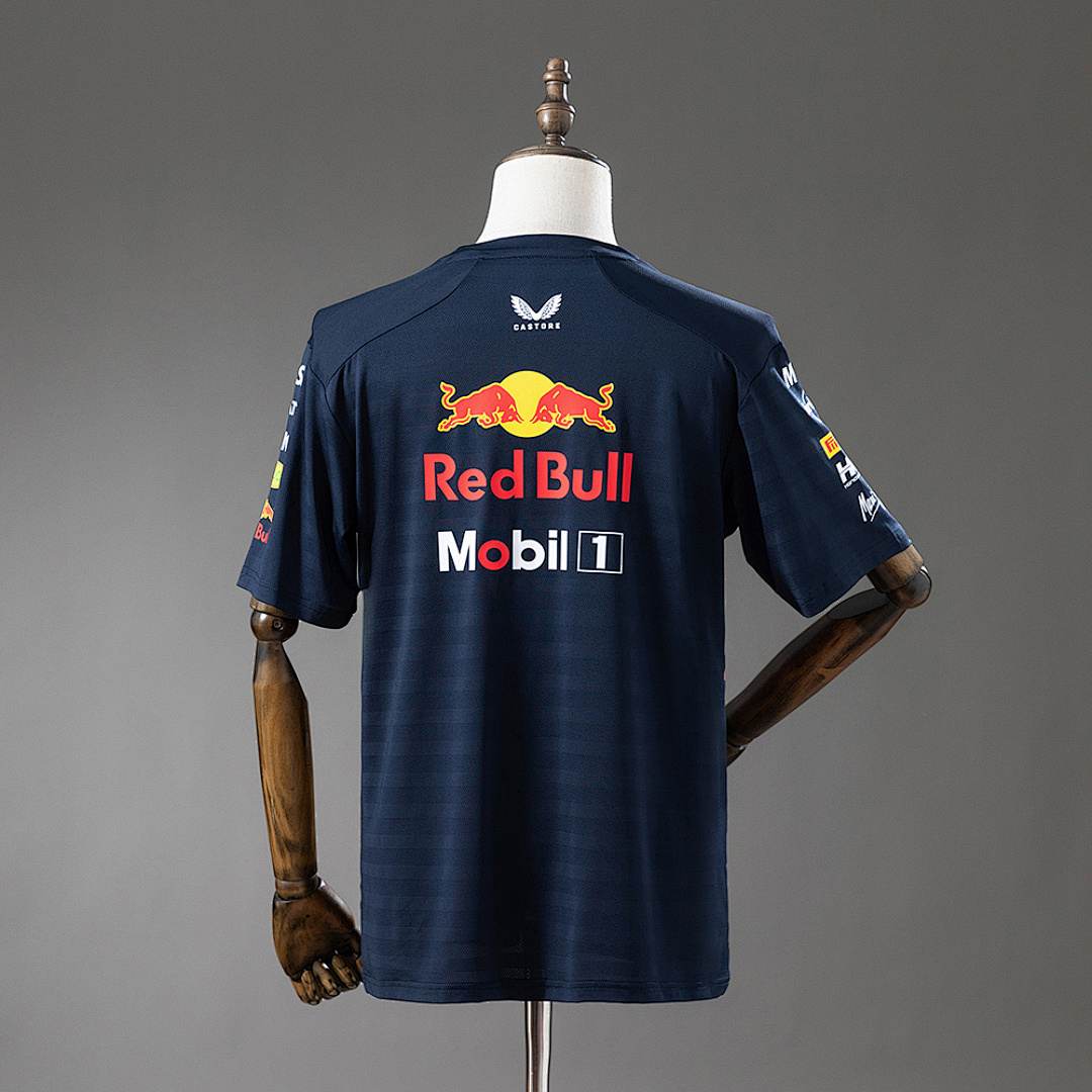 Red Bull Racing F1 T-shirt Navy Blue S-3XL