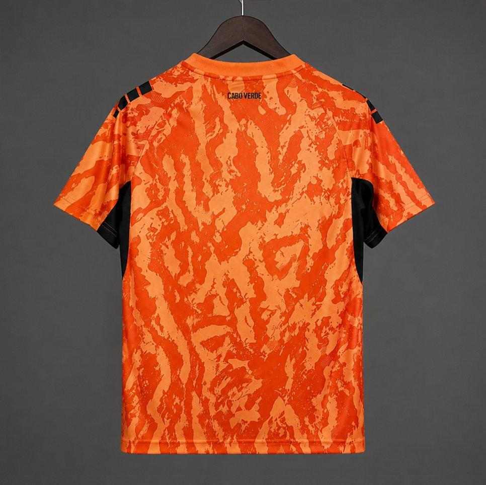 2026 World Cup Cape Verde Orange Goalkeeper Soccer Jersey S-2XL