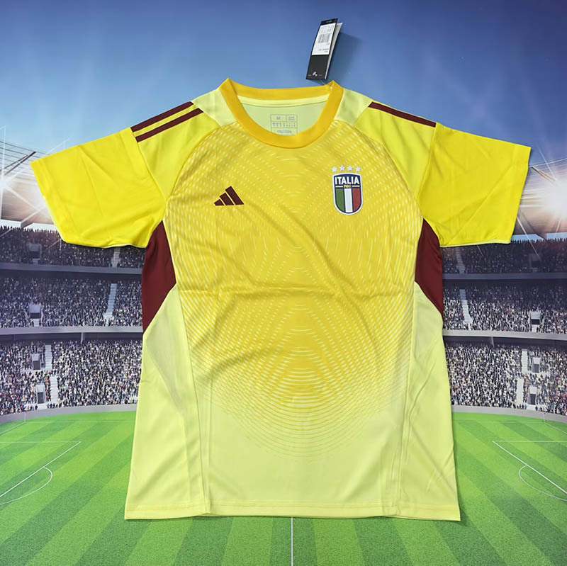 25 26 Italy Yellow Goalkeeper