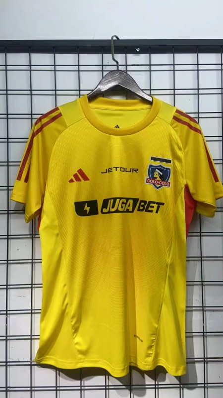 25-26 Colo Colo Yellow Goalkeeper Jersey