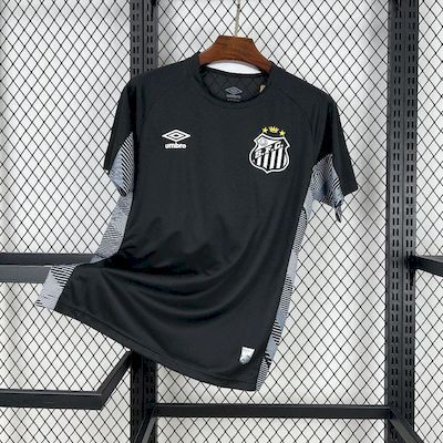 25-26 Santos Black goalkeeper Jersey