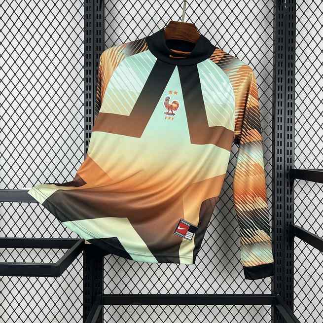 Mens France 2026 Hollywood Goalkeeper Long Sleeve Jersey