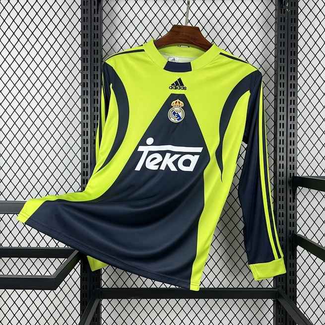 Retro Real Madrid 1999/00 Goalkeeper Long Sleeve Jersey