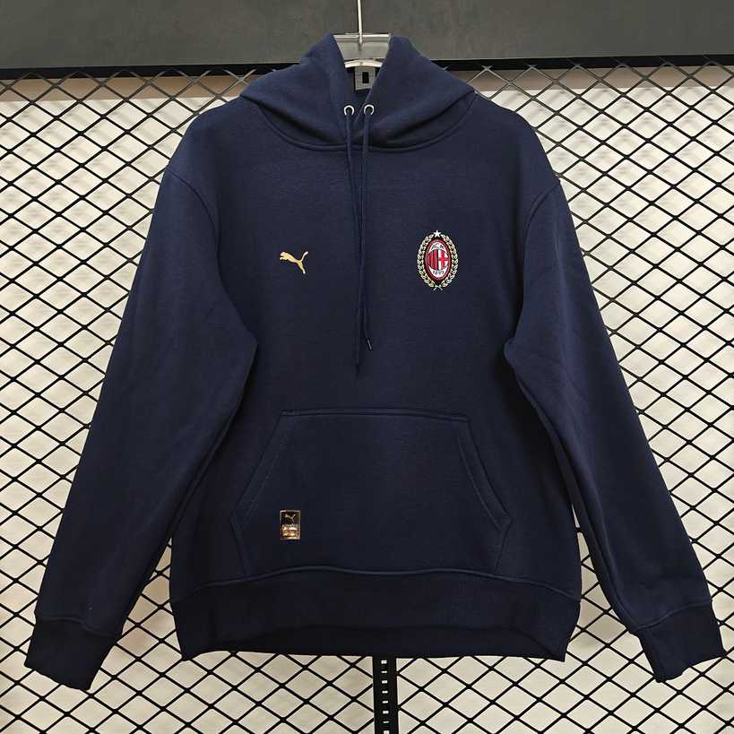 2026/27 AC Milan Black Hoodie S-2XL