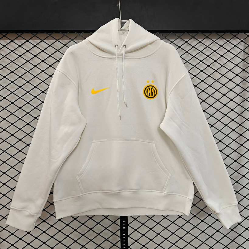2026/27 Inter Milan Black Yellow Hoodie S-2XL