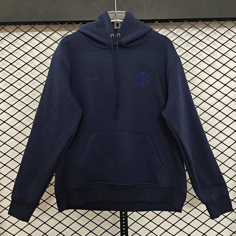 2026/27 Inter Milan White Navy Blue Hoodie S-2XL
