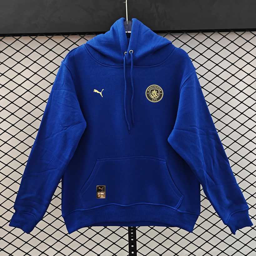2026/27 Manchester City Black Gold Hoodie S-2XL