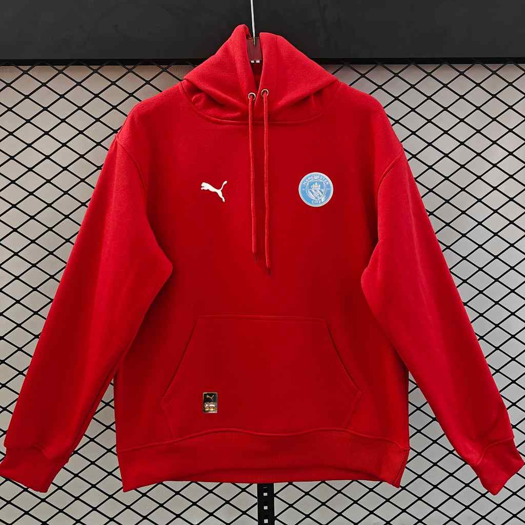 2026/27 Manchester City Black Light Blue Hoodie S-2XL