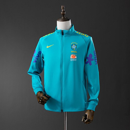 Brazil 2022/23 Lake Blue - Jacket S-XXL