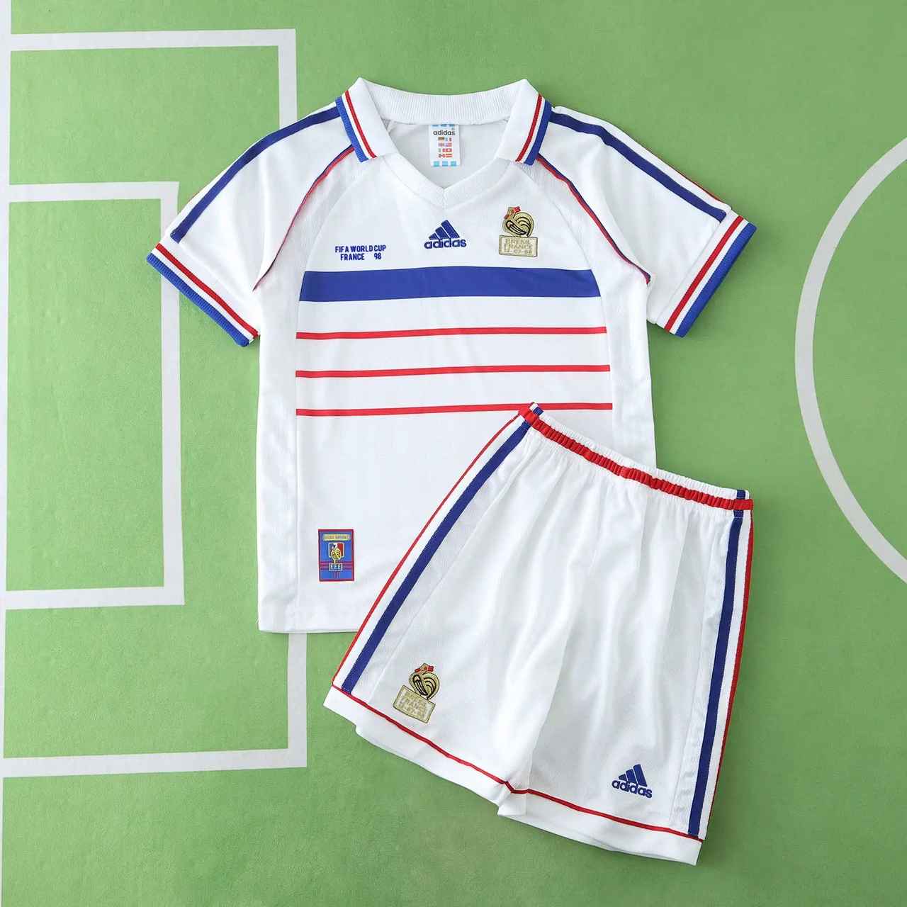 1998 France away Retro kids
